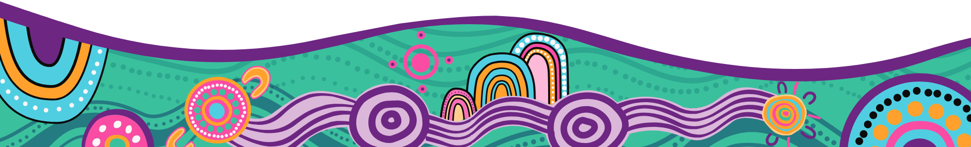 Footer pattern